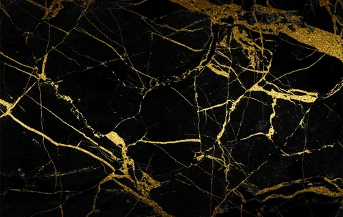 Black Gold Marble